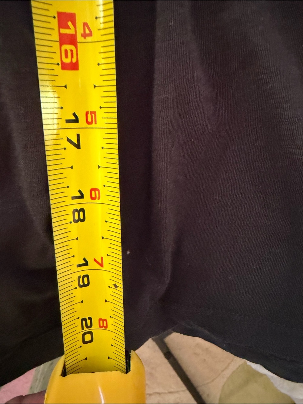 Black V-Neck Oversized Sleeveless Tank by Nation; Pima Cotton; sold at Evereve - Picture 6 of 9